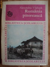 ROMANIA PITOREASCA - ALEXANDRU VLAHUTA - COLECTIA BIBLIOTECA SCOLARULUI - carte pentru copii.