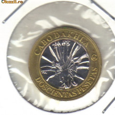 bnk mnd Cabo Dakhla 200 peseta 2006 unc , bimetal