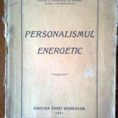 Personalismul energetic-C.Radulescu-Motru