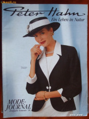 REVISTA DE MODA &amp;#039;&amp;#039; PETER HAHN &amp;#039;&amp;#039; NR .PRIMAVARA / VARA 1996 foto