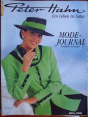 REVISTA DE MODA &amp;#039;&amp;#039; PETER HAHN &amp;#039;&amp;#039; NR .PRIMAVARA / VARA 1997 foto