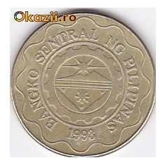 Moneda Filipine 5 Piso 2003 - KM#272 VF