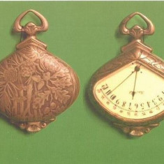 CP 213-43 Muzeul Brailei -Ceas de buzunar Sector Watch, 1900, a apartinut scriitorului Panait Istrati -carte postala -starea care se vede