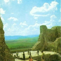 CP 213-82 Targu Neamt. Ruinele cetatii Neamtului (sec. XIV-XV) -necirculata -starea care se vede