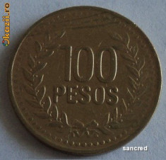 Z. 100 pesos 1994 Columbia foto