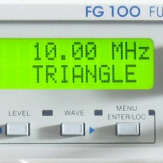 GENERATOR DE FUNCTII - FG100 - FUNCTION GENERATOR, 20MHZ