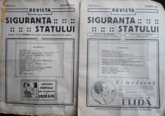Revista Siguranta statului , 4 numere din 1925 si 1926 foto