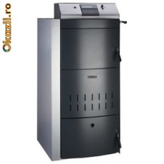 vand centrala pe lemne cu gazeificare bosch 5000wt 40kw foto