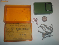 proteza auditiva Audiostar tip 30 MT (aparat auditiv, perioada comunista) foto