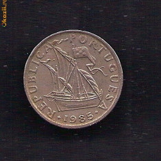 bnk mnd Portugalia 2.5 escudos 1985 unc