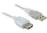 Cablu extensie USB A/A tata/mama 1,8m - 82239 foto