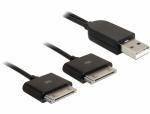 Cablu USB 2.0 tata pentru 2 x iPhone tata - 82708 foto