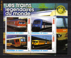 = REPUBLICA GUINEE TRENURI 2 MNH foto