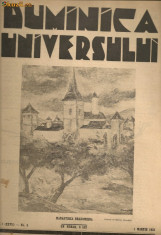 Duminica universului -- anul I ( XXVII ), no. 9 -- martie 1931 foto