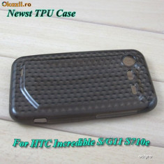 HUSA HTC INCREDIBLE S - PROTECTIE TPU HTC INCREDIBLE S - SMOKE SERIES foto