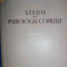 Studii de psihologi copilului-L.I.Bojovici,A.N.Leontev