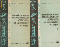 Indrumator pentru ridicarea calificarii lacatusilor din constructiile de masini - 2 volume foto