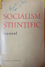 SOCIALISM STIINTIFIC - 1962 foto