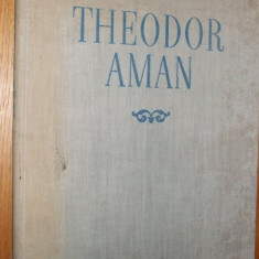 THEODOR AMAN - Album; text in limba engleza, 1954