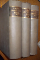 DREPTUL CIVIL RUMAN - 3 Volume - C. NACU - I. V. SOCECU, 1901, 942+909+1117 p. foto