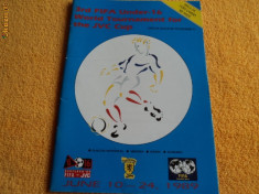 Program fotbal FIFA - JVC Cup -under 16 10-24.06.1989 foto