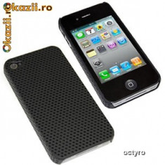 HUSA iPHONE 4S - MESH CASE - CARCASA iPHONE 4S - BLK MESH - SPECIALA iPHONE 4S - COMPATIBILA SI iPHONE 4 foto