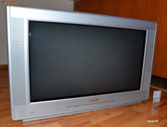 TV Philips 32 inch (82 cm), model 32PW8XXX, Widescreen (16:9), ecran plat, 100Hz, stereo/surround, IMPECABIL foto