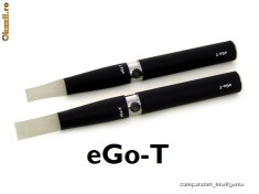 Tigara electronica eGo-T - Set 2 Tigari Electronice + 5 rezerve reincarcabile + 2 incarcatoare + cutie! CEL MAI BUN PRET! foto