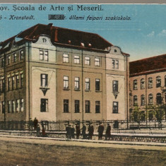 Brasov - Scoala de Arte si Meserii - 1918