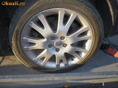 jante roti renault laguna 17 inch cu cauciucuri m+s aproape noi foto