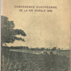 Societe des Nations - Conferece Europeenne de la vie rurale - Roumanie ( Conferinta Europeana a vietii rurale - Romania ) - 1939