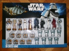 Set de sah Star Wars chess set - Darth Vader, Luke, Yoda and all in one foto