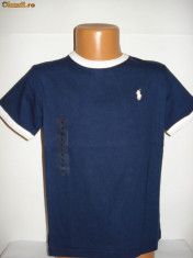 Tricou original Polo Ralph Lauren baieti 5 ani foto