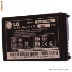 Acumulator baterie LG LGIP-340N , LG KF900 Prada II , Original Originala NOUA Sigilata foto