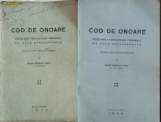 Maior Draghici Iosef , Regimentul 6 Vanatori , Cod de onoare , rezolvarea conflictelor personale pe cale cavalereasca , 1924 foto