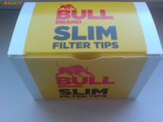 Filtre bull brand slim (6 mm) pentru tigari foto