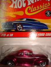 HOT WHEELS ;&amp;#039;40 FORD COUPE ++1799 DE LICITATII!! foto