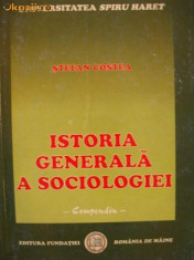 Istoria generala a sociologiei - Stefan Costea foto
