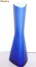 Vaza cristal multistrat handblown - Carnaby - design Per Lutken Holmegaard Danemarca foto