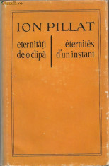 Ion Pillat - Eternitati de-o clipa / Eternites d&amp;#039;un instant ( editie bilingva) foto