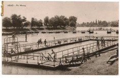 carte postala-ARAD-Pe Mures foto
