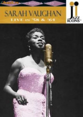 Sarah Vaughan - Live In &amp;#039;58 And &amp;#039;64 DVD foto