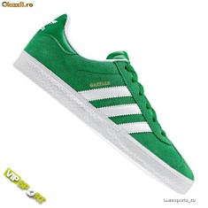 ADIDASI ADIDAS GAZELLE 2 SNEAKER COPII VERDE ALB foto