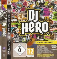 JOC PS3 DJ HERO ORIGINAL ZONA 2 PROMOTIE / NECESITA PLATAN DJ HERO - accesoriu ce se vinde separat / STOC REAL / by DARK WADDER foto