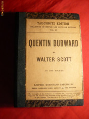 Walter Scott - Quentin Durward -Ed. Tauchnitz 1845 foto