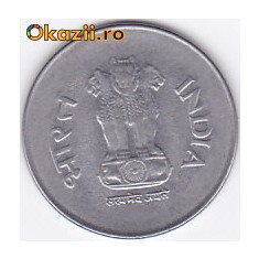 Moneda India 1 Rupie - KM#92 VF - XF