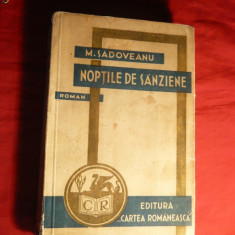 M.Sadoveanu - Noptile de Sanziene - Prima Ed. 1934