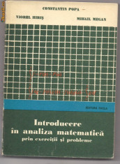 9A(363) Constantin Popa-INTRODUCERE IN ANALIZA MATEMATICA PRIN EXERCITII SI PROBLEME foto