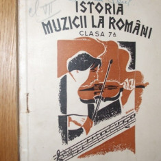 ISTORIA MUZICII CONTIMPORANE SI MODERNE LA ROMANI - Mihai Gr. Poslusnicu - 1935