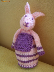 Decor Paste - iepure tricotat foto